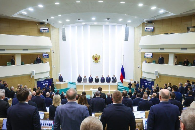 Константин Басюк: 589 Пленарное заседание Совета Федерации