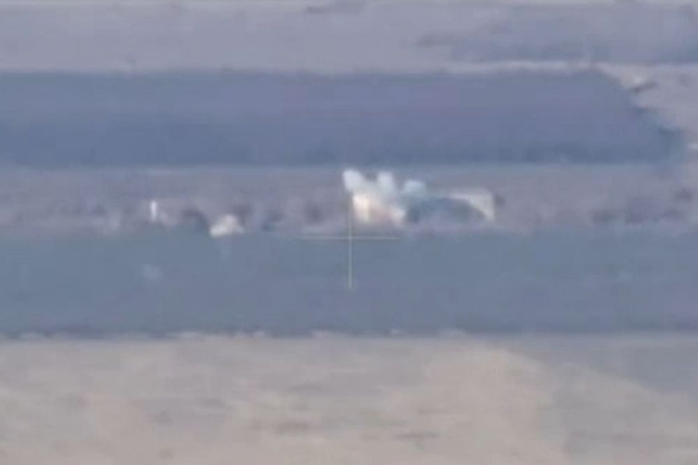 Расчет FPV-дронов группировки войск «Днепр» уничтожил БМП-1 ВСУ в Херсонской области