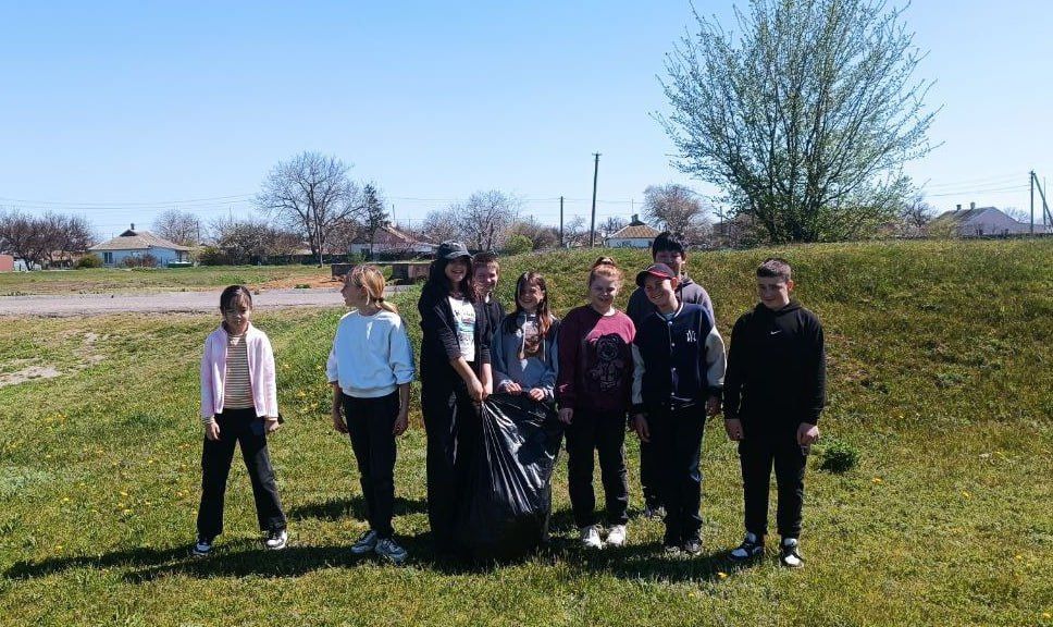 Всероссийский субботник в школе села Благодатное