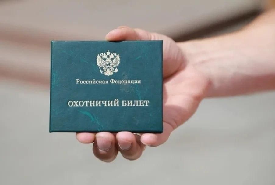 Получить охотничий билет в бумажном виде можно в МФЦ