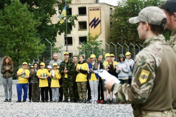 На территории Херсонщины начал действовать так называемый «учебный корпус АЗОВА» — структура созданная для «патриотического воспитания»