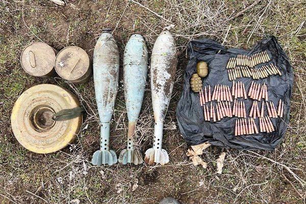 Росгвардейцы обнаружили крупные схроны с боеприпасами ВСУ в Херсонской и Запорожской областях