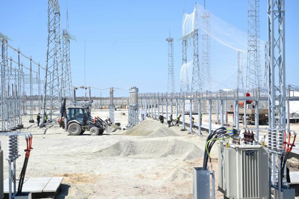 Новейшая электроподстанция введена в эксплуатацию в Херсонской области