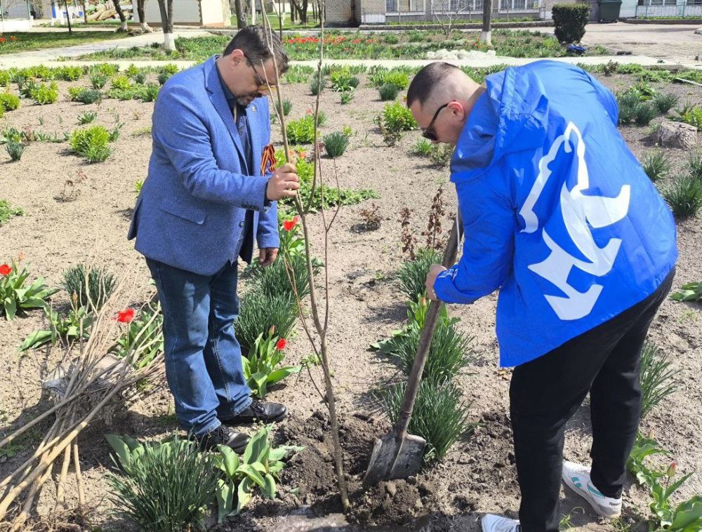 В Рубановском территориальном отделе прошла Международная акция "Сад памяти"
