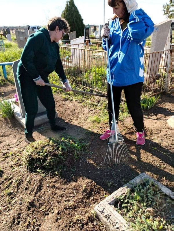 В Рыково привели в порядок заброшенные могилы участников Великой Отечественной войны