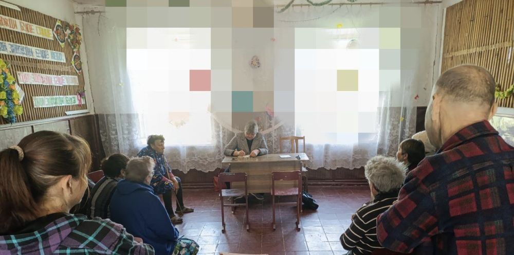 Глава Великолепетихского муниципального округа провела приём граждан по личным вопросам в селе Запорожье