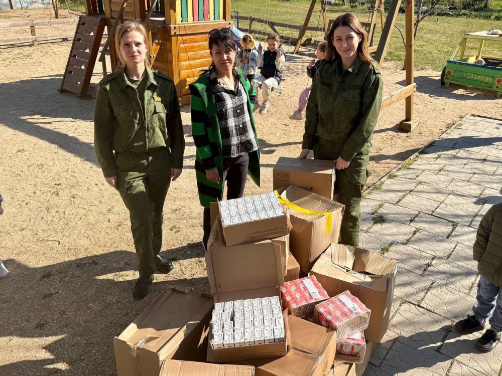 Офицеры следственного управления СК России по Херсонской области оказали помощь детскому саду в Геническом районе