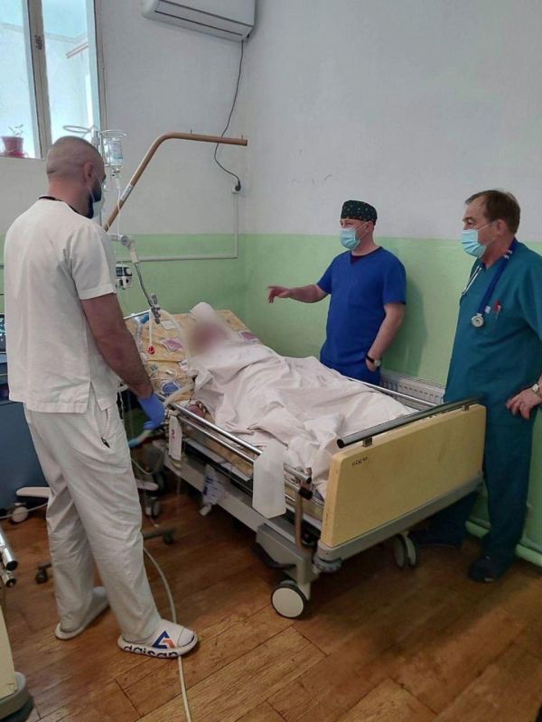 В Скадовской центральной районной больнице начали свою деятельность анестезиологи, прибывшие из Кабардино-Балкарской Республики