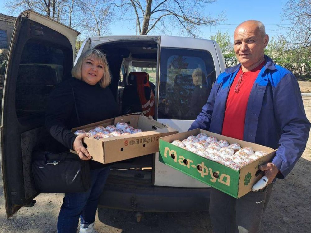 Жителям Горностаевского округа испекли более 500 куличей из кубанской муки