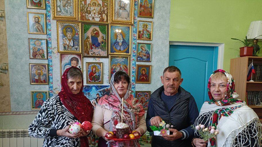 Жители села Богдановка отметили праздник Светлой Пасхи