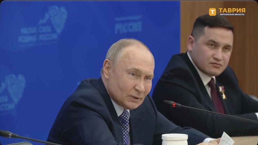 Владимир Путин поблагодарил жителей приграничных территорий России за мужество, героизм и стойкость