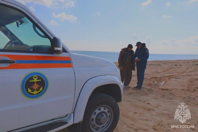 Акватория Азовского моря и безопасносная рыбалка