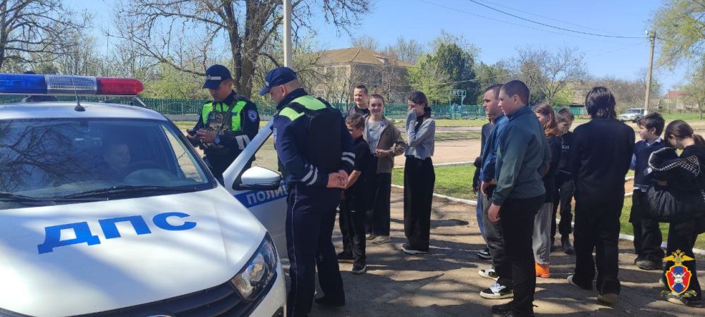 Сотрудники Госавтоинспекции провели занятие в Сивашской школе Новотроицкого округа