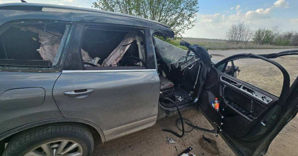 Два жителя Херсонской области ранены при атаке дрона-камикадзе ВСУ на автомобиль