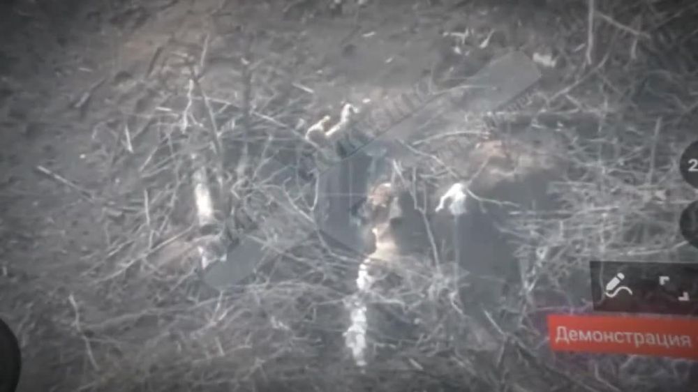 Мгновенная карма за неприличный жест в сторону операторов дронов ВС РФ