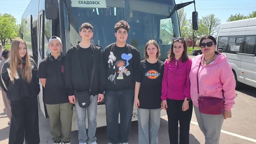 Первые Скадовской школы № 1 представляют Херсонскую область на фестивале «Российская школьная весна»