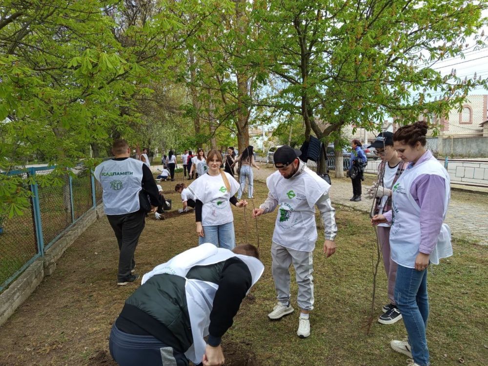 "Сады Памяти" высадили в Скадовск