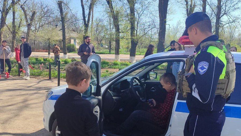 Полицейские провели урок безопасности для учеников Сивашовской школы