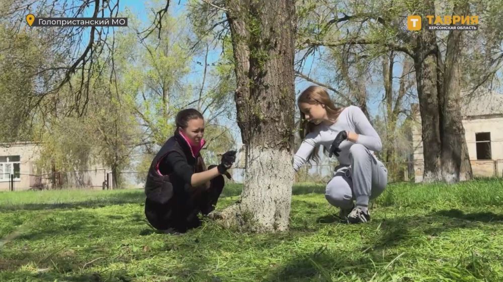 В Голопристанском округе привели в порядок четыре мемориальных комплекса в рамках Всероссийской недели субботников