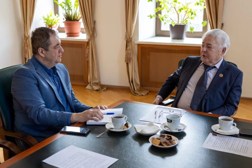 Руководитель Постоянного Представительства Херсонской области при Правительстве РФ Владимир Боделан провёл рабочую встречу с Председателем Московского городского совета ветеранов Георгием Пашковым