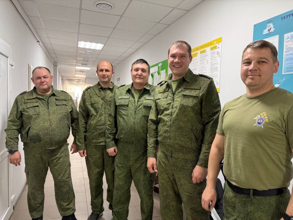 Офицеры СУ СК России по Херсонской области приняли участие в сдаче донорской крови