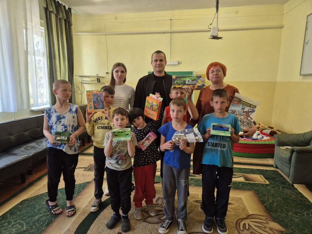 Рязанцы передали гумпомощь в детский реабилитационный центр Новокиевки