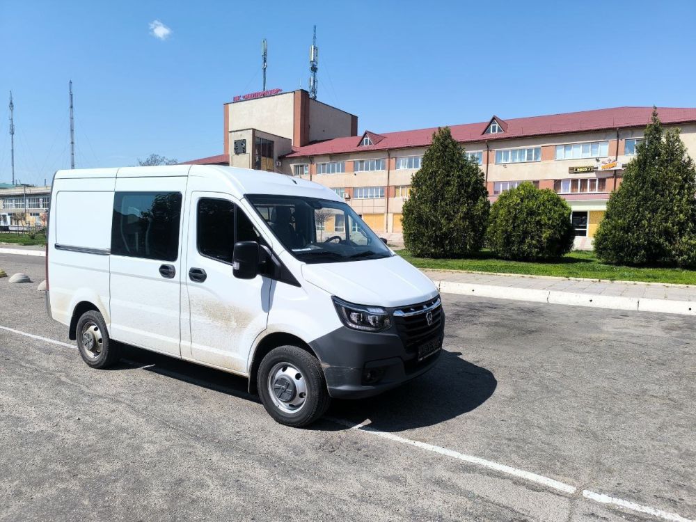 Павел Филипчук: В Каховский культурный центр имени Дмитрия Николаевича Овсяниково-Куликовского была приобретена грузопассажирская газель