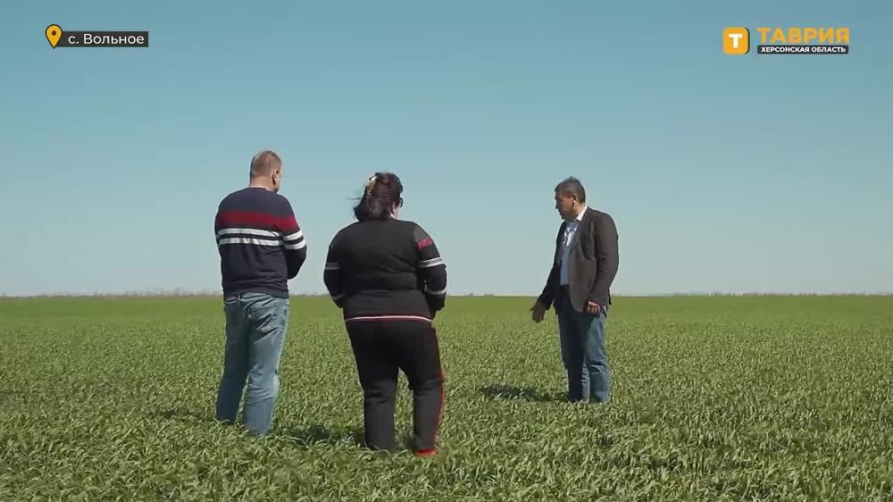 Министр АПК Херсонской области ознакомился с условиями работы и производственными процессами на сельхозпредприятии в селе Вольное