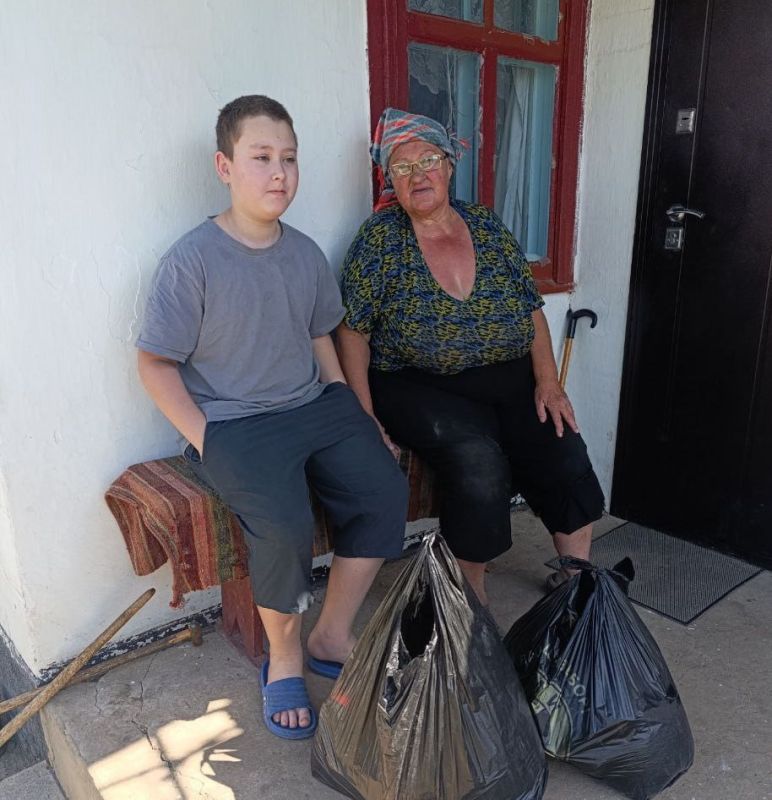 Александр Дудка: Продуктовая помощь в сёлах ТУ Шевченко