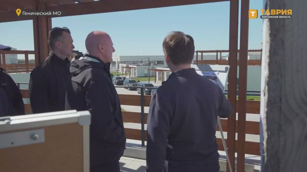 Херсонщину с рабочим визитом посетил зампредседателя Правительства России