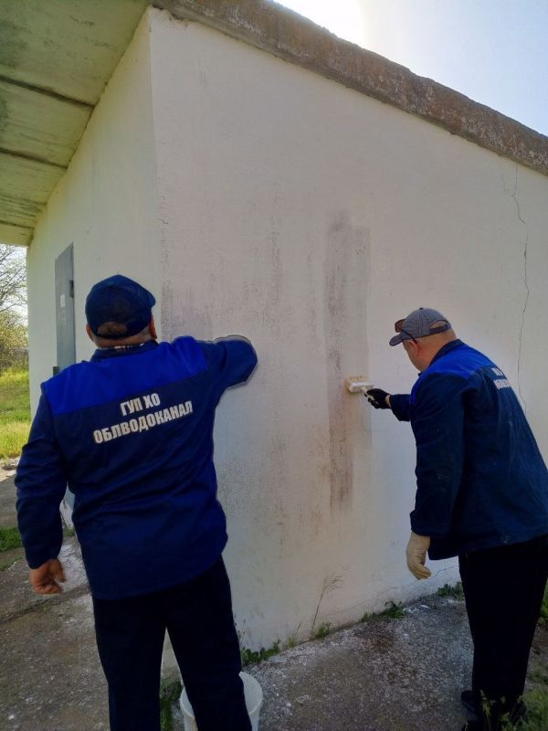 Алешкинский ТПУ ГУП ХО «ОБЛВОДОКАНАЛ» принял участие во Всероссийском субботнике