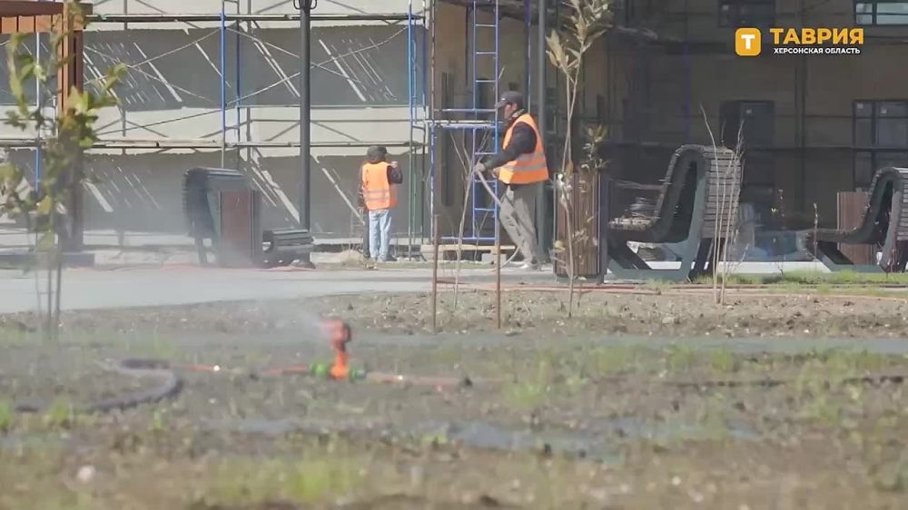 Вице-премьер России Дмитрий Чернышенко посетил Херсонскую область с рабочим визитом