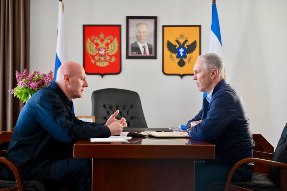 Владимир Сальдо: Херсонскую область с рабочим визитом посетил Заместитель Председателя Правительства России Дмитрий Чернышенко