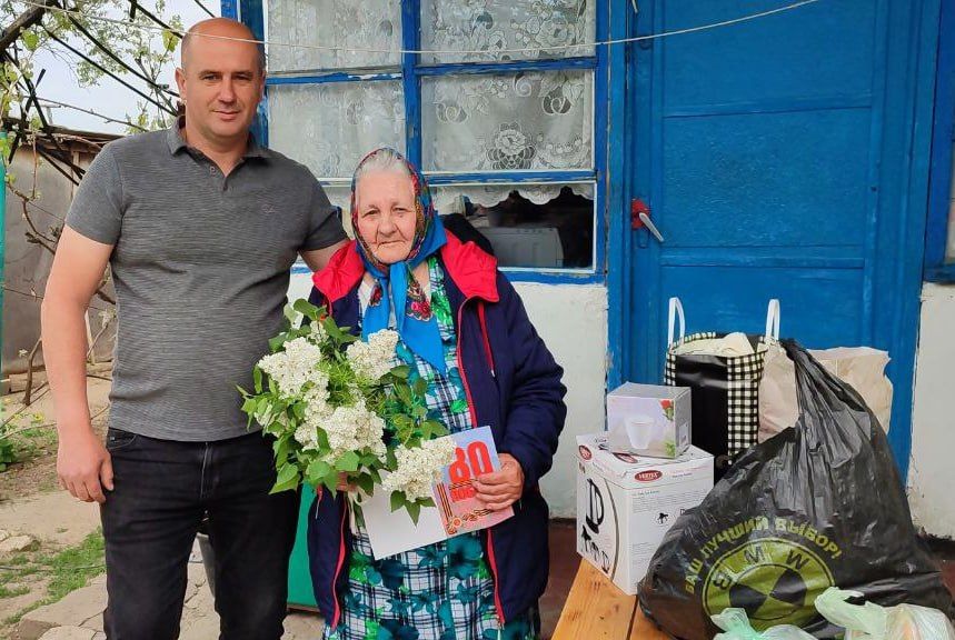 Александр Дудка: Подарки ветеранам: акция в Скадовском округе