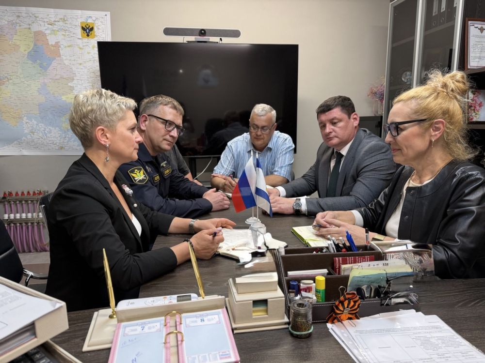 Состоялась рабочая встреча руководителей Территориального фонда ОМС Херсонской области и Главного управления Федеральной службы судебных приставов по Херсонской области