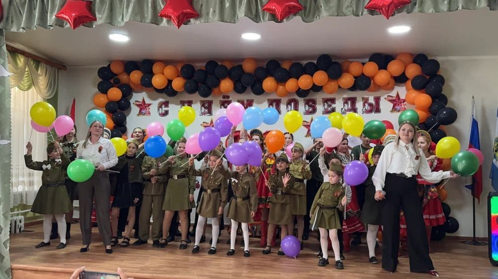 В Ровненской школе Генического района состоялся праздничный концерт ко Дню Победы