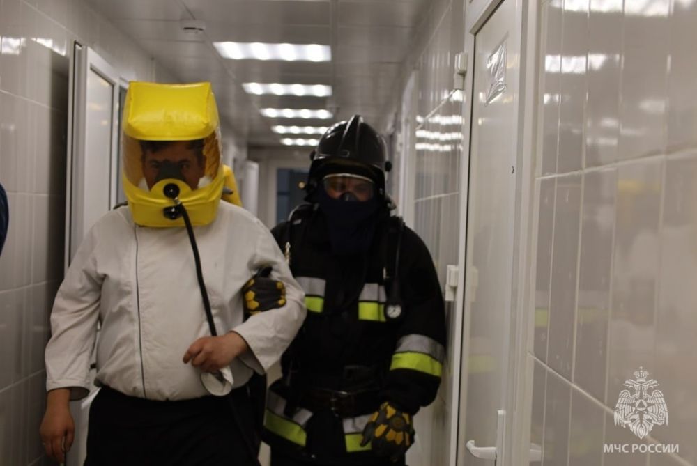 Пожар в пищеблоке больницы ликвидирован