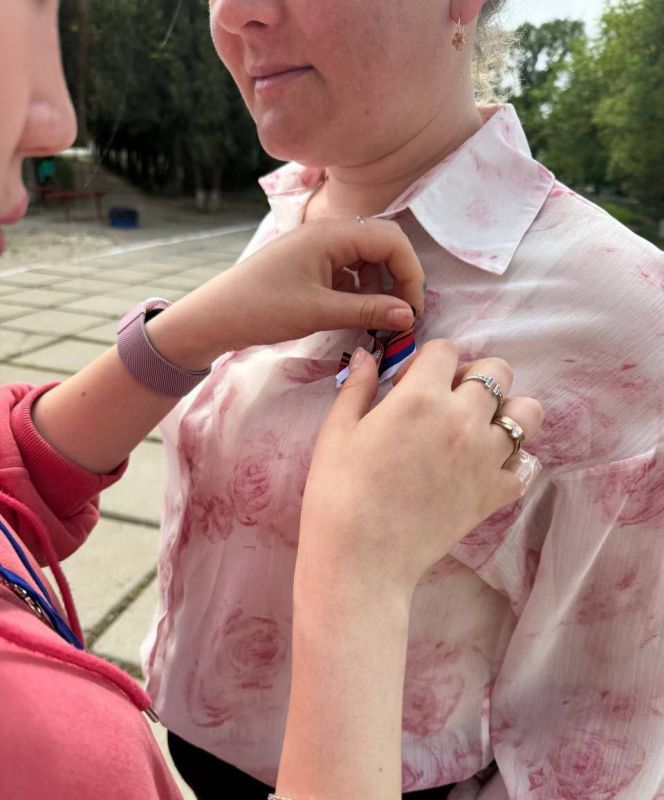 Первые Громовской школы присоединились к Всероссийской акции «Георгиевская ленточка»