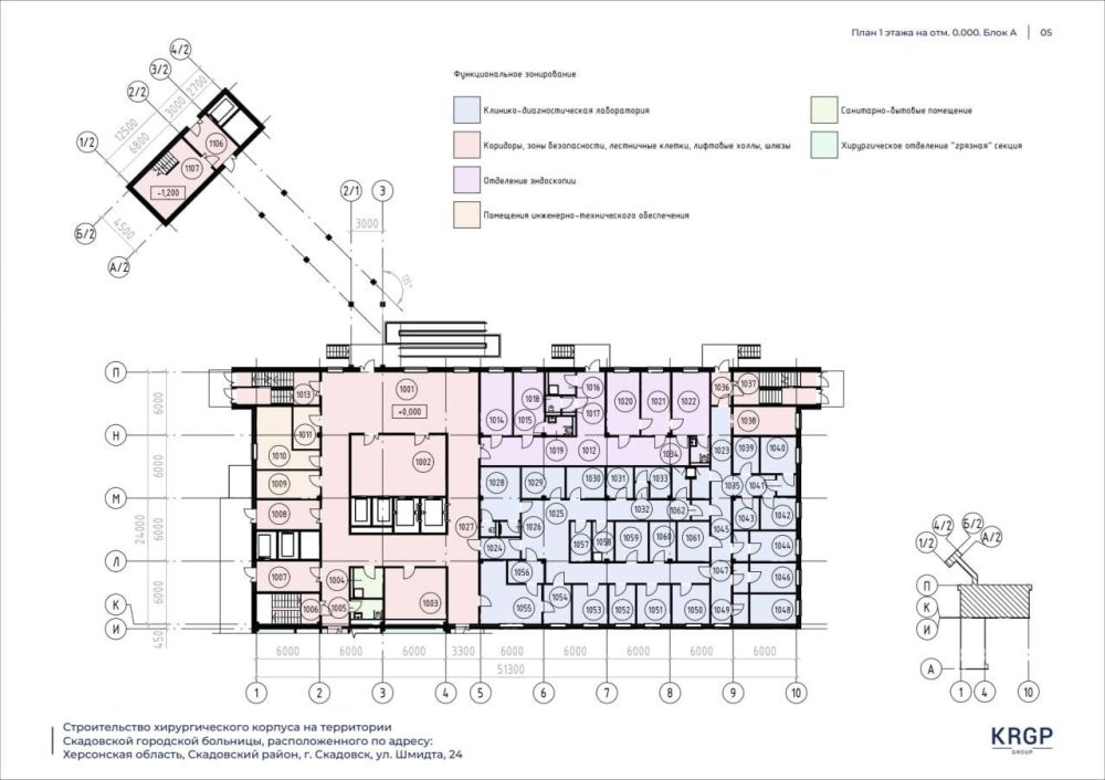 В Скадовске идёт подготовка к возведению современного хирургического корпуса