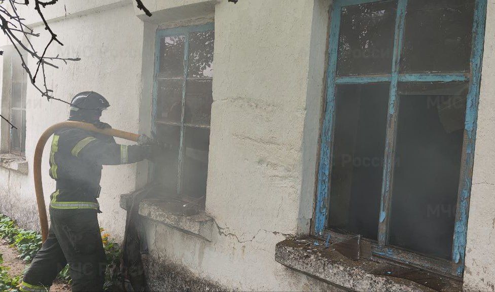 Пожар в жилом доме произошел в селе Сивашовка Новотроицкого округа