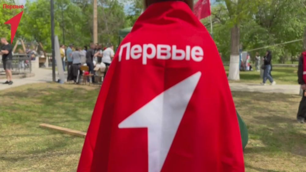 Первые Геническа организовали праздник в честь 80-летия Великой Победы