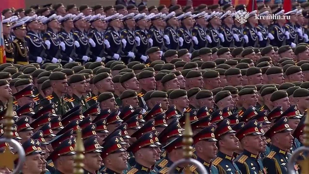 Выступление Президента России на военном параде в ознаменование 80-й годовщины Победы в Великой Отечественной войне