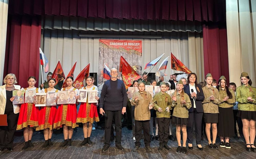 "Спасибо за Победу": праздничный концерт состоялся в Нижнесерогозском центре культуры и досуга