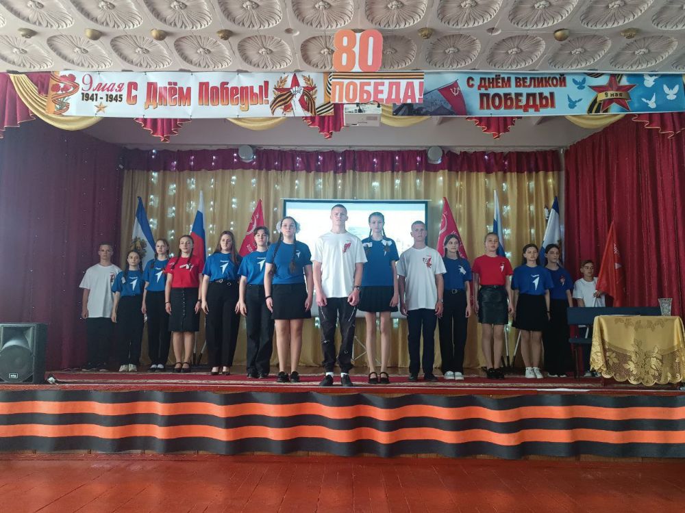 Первые Новомаячковской школы подготовили мероприятия к 9 мая