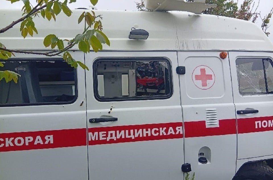 ВСУ атаковали машину скорой помощи в Херсонской области