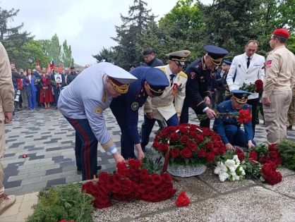 Руководитель следственного управления СК России по Херсонской области принял участие в торжественном митинге