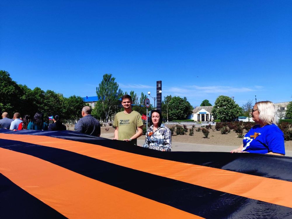 Эстафета "Георгиевской ленты" в Нижнесерогозском муниципальном округе