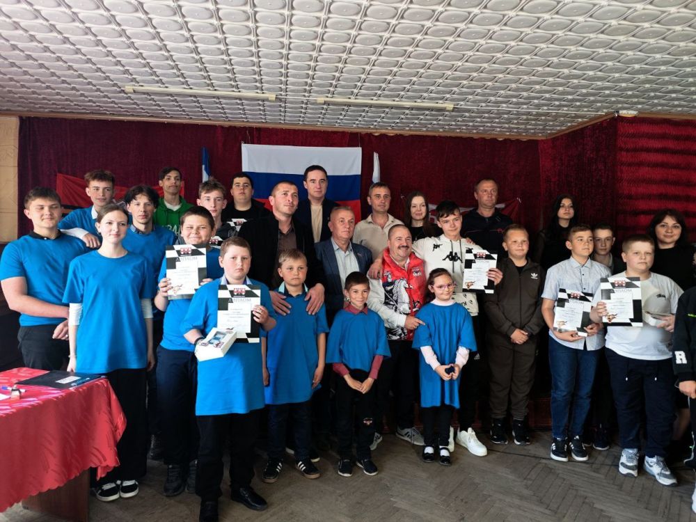 Каланчак отметил День Черноморского флота России необычным турниром по шашкам