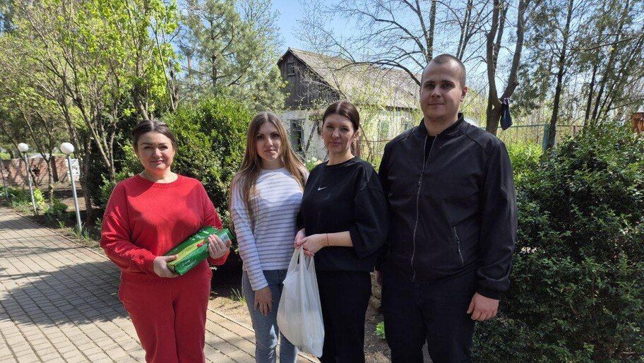 Рязанская область передала медикаменты в Верхнерогачикский ясли-сад «Березка»