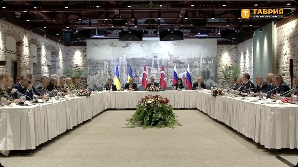 Встреча делегаций России и Украины стартовала в офисе президента Долмабахче в Стамбуле